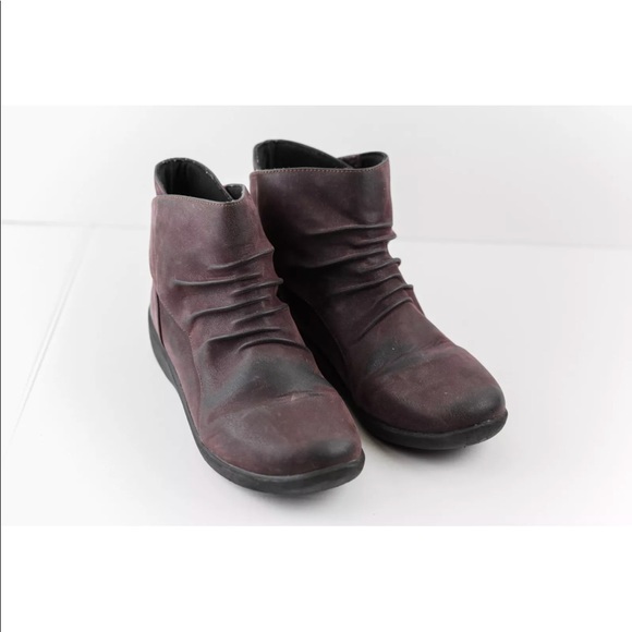 clarks sillian sway aubergine